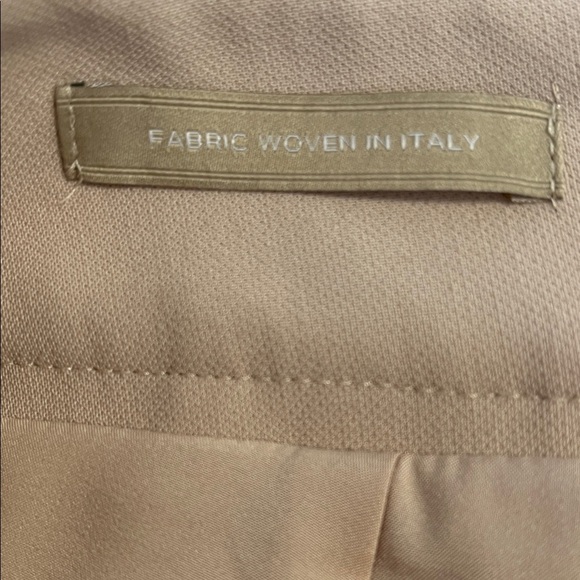 NWOT Talbots Luxe Double Weave Tan Straight Leg Women's Pants Lined, Size 10 - Picture 10 of 13